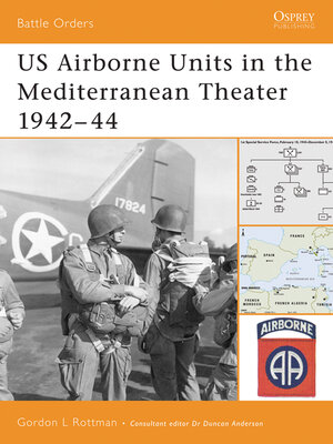 cover image of US Airborne Units in the Mediterranean Theater 1942&#8211;44